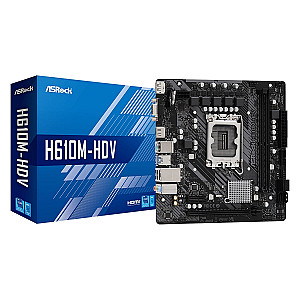 Материнська плата ASRock H610M-HDV Socket 1700