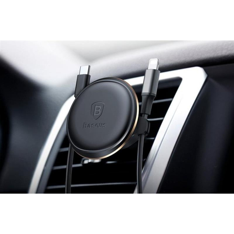 Тримач автомобільний Baseus Magnetic Air Vent Black (SUGX-A01)