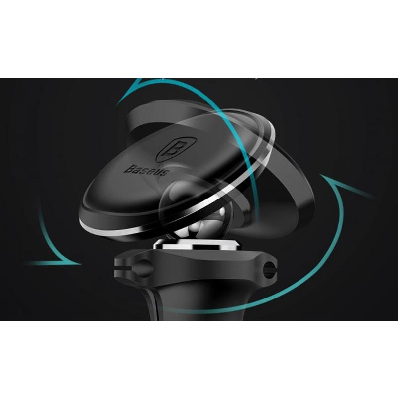Тримач автомобільний Baseus Magnetic Air Vent Black (SUGX-A01)
