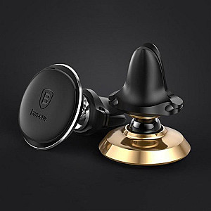 Тримач автомобільний Baseus Magnetic Air Vent Gold (SUGX-A0V)