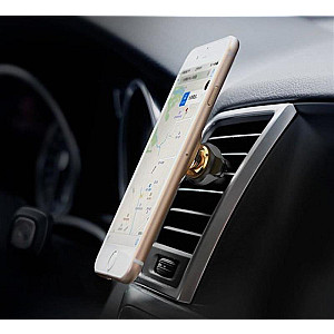 Тримач автомобільний Baseus Magnetic Air Vent Gold (SUGX-A0V)