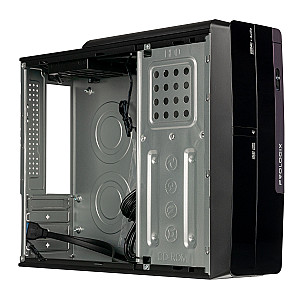 Корпус Prologix E106 Slim Black Door 400W