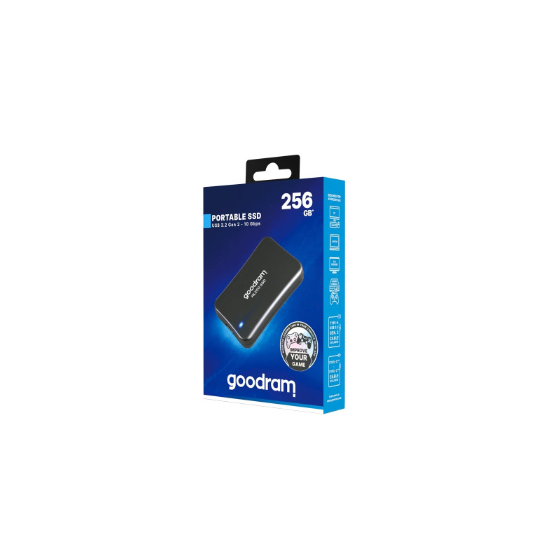 Накопичувач зовнішній SSD 2.5" USB  256GB Goodram HL200 (SSDPR-HL200-256)