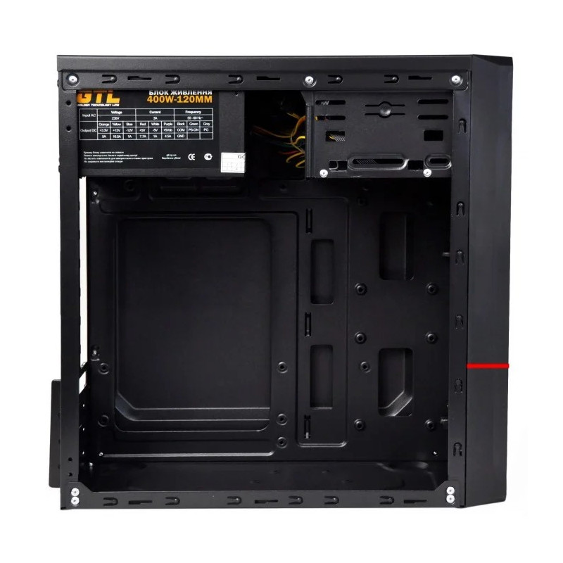 Корпус GTL 1605+ Black 400W
