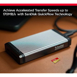 Карта пам`ятi MicroSDXC 256GB C10 UHS-I SanDisk Extreme V30 U3 R190/W130MB/s + SD (SDSQXAV-256G-GN6MA)