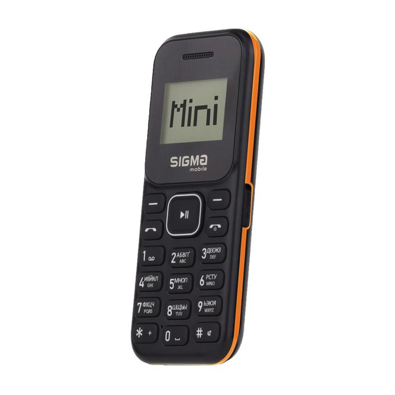 Мобiльний телефон Sigma mobile X-style 14 Mini Dual Sim BlackBlack/Orange