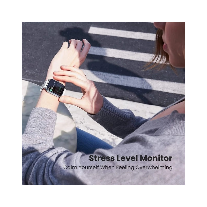 Смарт-годинник Haylou RS4 Plus LS11 Silver with Magnetic Strap