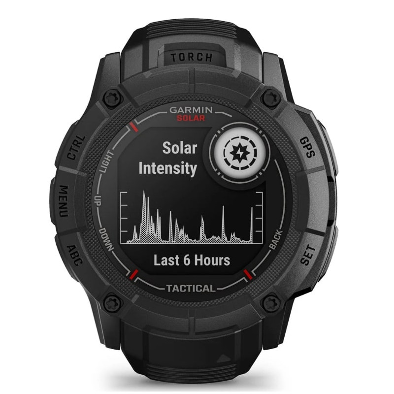 Смарт-годинник Garmin Instinct 2X Solar Tactical Black (010-02805-74)