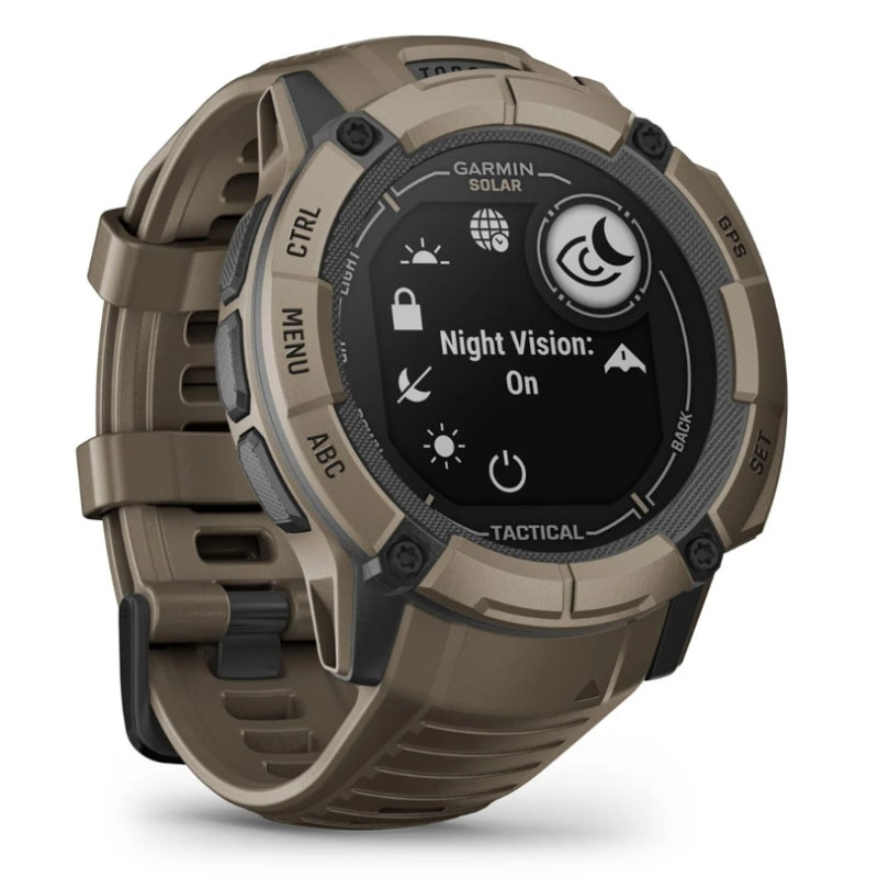 Смарт-годинник Garmin Instinct 2X Solar Tactical Coyote Tan (010-02805-64)