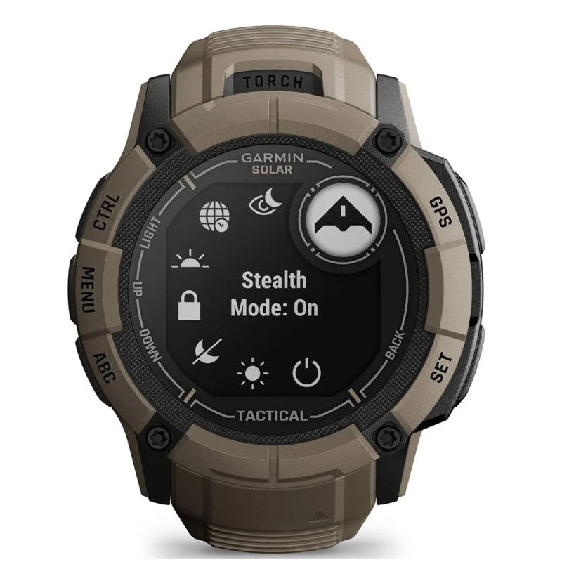 Смарт-годинник Garmin Instinct 2X Solar Tactical Coyote Tan (010-02805-64)