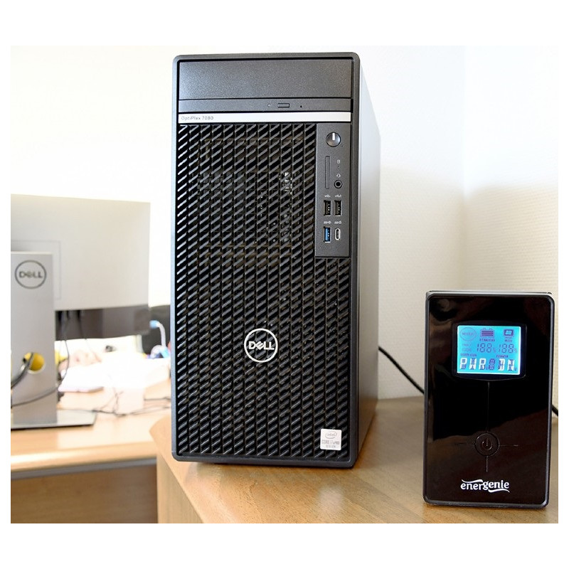 Джерело безперебійного живлення EnerGenie EG-UPS-032 850VA, Line Int., AVR, 2xIEC+1xSchuko, USB, LCD, RJ11