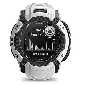 Смарт-годинник Garmin Instinct 2X Solar Whitestone (010-02805-44)