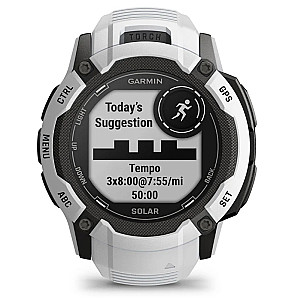 Смарт-годинник Garmin Instinct 2X Solar Whitestone (010-02805-44)