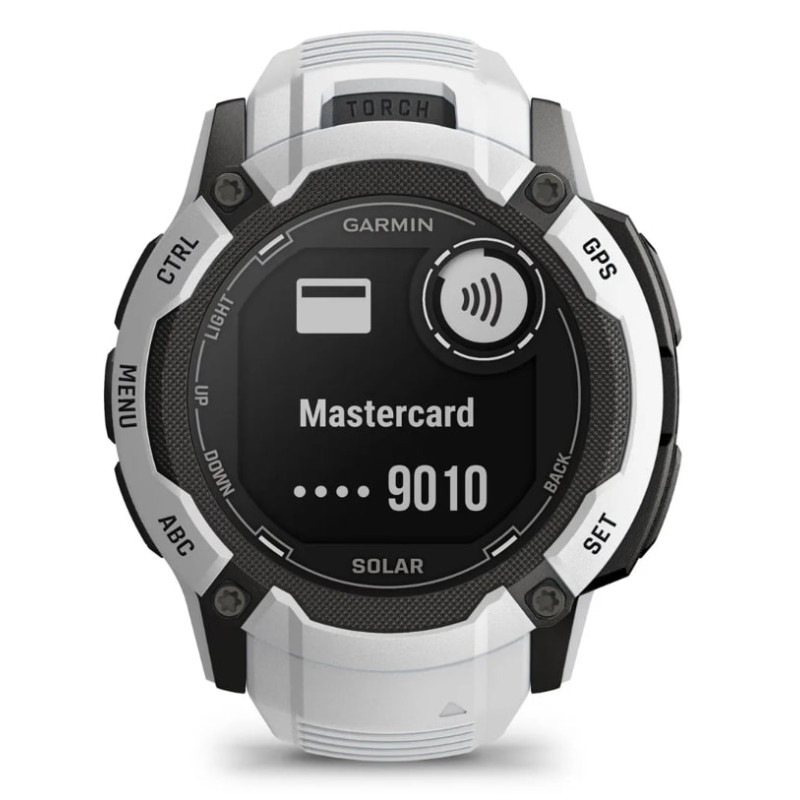 Смарт-годинник Garmin Instinct 2X Solar Whitestone (010-02805-44)