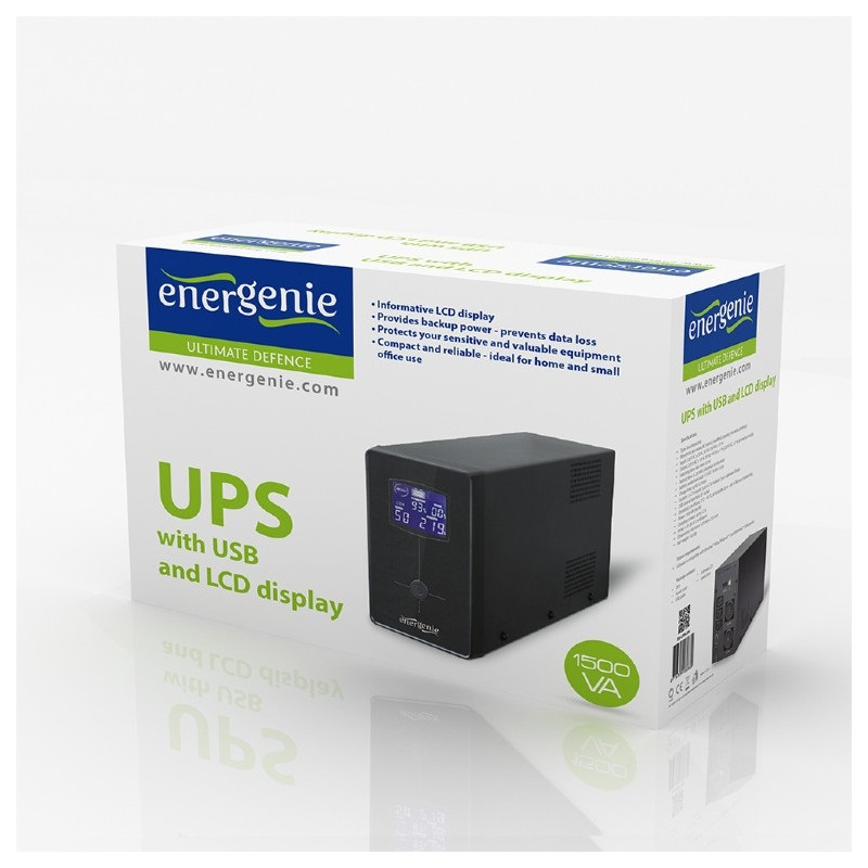 Джерело безперебійного живлення EnerGenie EG-UPS-034 1500VA