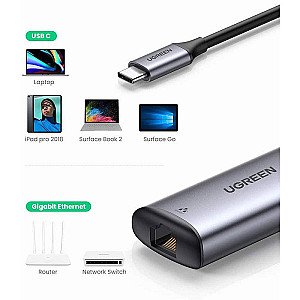 Мережевий адаптер Ugreen CM275 Gray (70446)