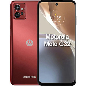 Смартфон Motorola Moto G32 6/128GB Dual Sim Satin Maroon (PAUU0040RS)