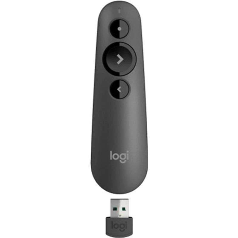 Презентер Logitech R500S Laser Presentation Remote Graphite (910-005843)
