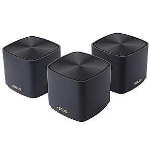 Wi-Fi Mesh система Asus ZenWiFi XD4 Plus 3pk Black (90IG07M0-MO3C50)