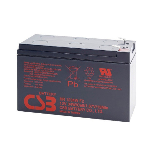 Акумуляторна батарея CSB 12V 9AH (HR1234W) AGM