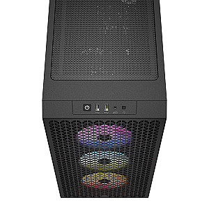 Корпус Corsair 3000D RGB Tempered Glass Black (CC-9011255-WW) без БЖ