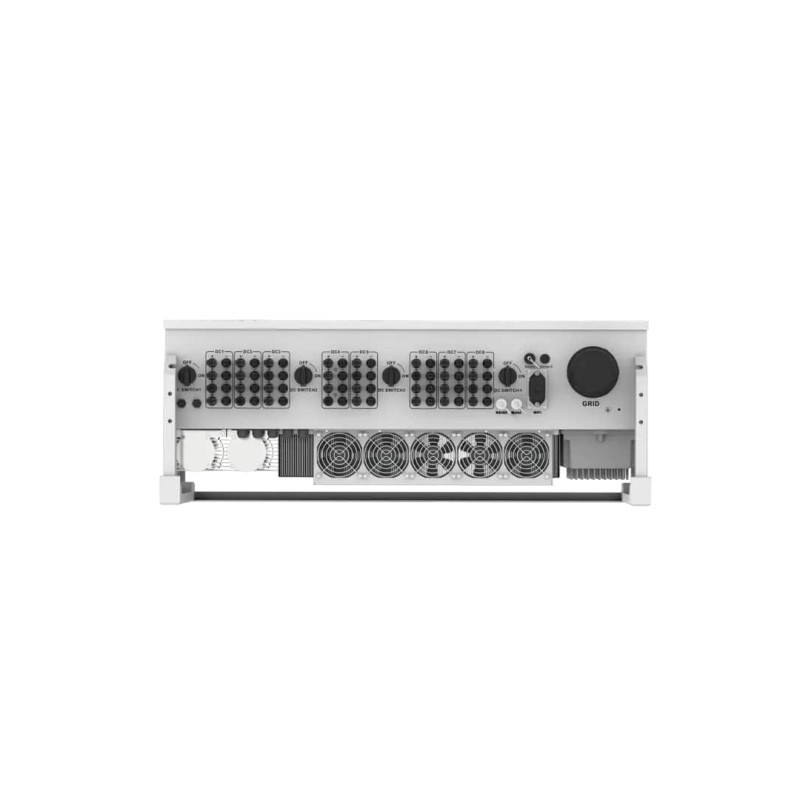 Інвертор мережевий 120kW Deye SUN-120K-G01P3-EU-AM8, трехфазный