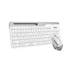 Комплект (клавіатура, мишка) бездротовий A4Tech FB2535C Icy White USB