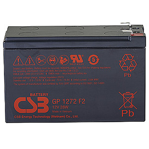 Акумуляторна батарея CSB 12V 7.2AH (GP1272, 28W) AGM