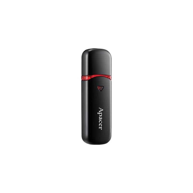 Флеш-накопичувач USB 64GB Apacer AH333 Black (AP64GAH333B-1)