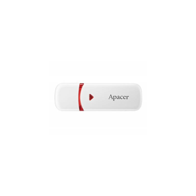 Флеш-накопичувач USB 64GB Apacer AH333 White (AP64GAH333W-1)