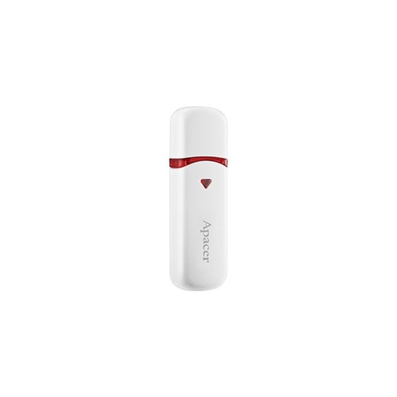 Флеш-накопичувач USB 64GB Apacer AH333 White (AP64GAH333W-1)