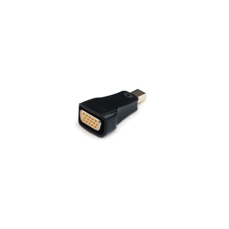 Перехідник Cablexpert mini DisplayPort - VGA (M/F), Black (A-mDPM-VGAF-01)