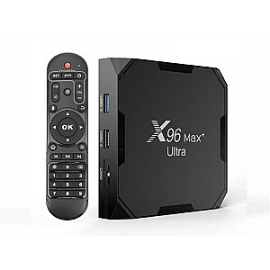 HD медіаплеєр X96 MAX+ Ultra Android TV (905x4/4GB/64GB)