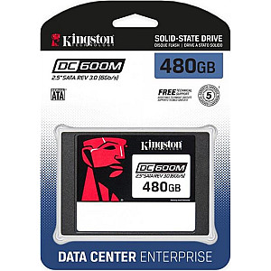 Накопичувач SSD  480GB Kingston SSD DC600M 2.5" SATAIII 3D TLC (SEDC600M/480G)