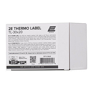 Термоетикетка 2E TL-30x20 3 рул (2E-TL-30X20)
