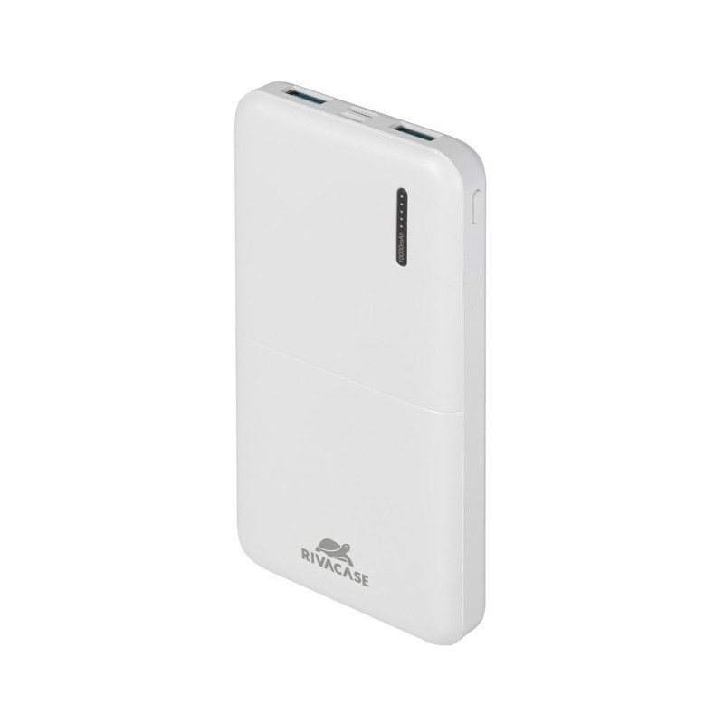 Універсальна мобільна батарея Rivacase Rivapower 10000mAh White (VA2532)