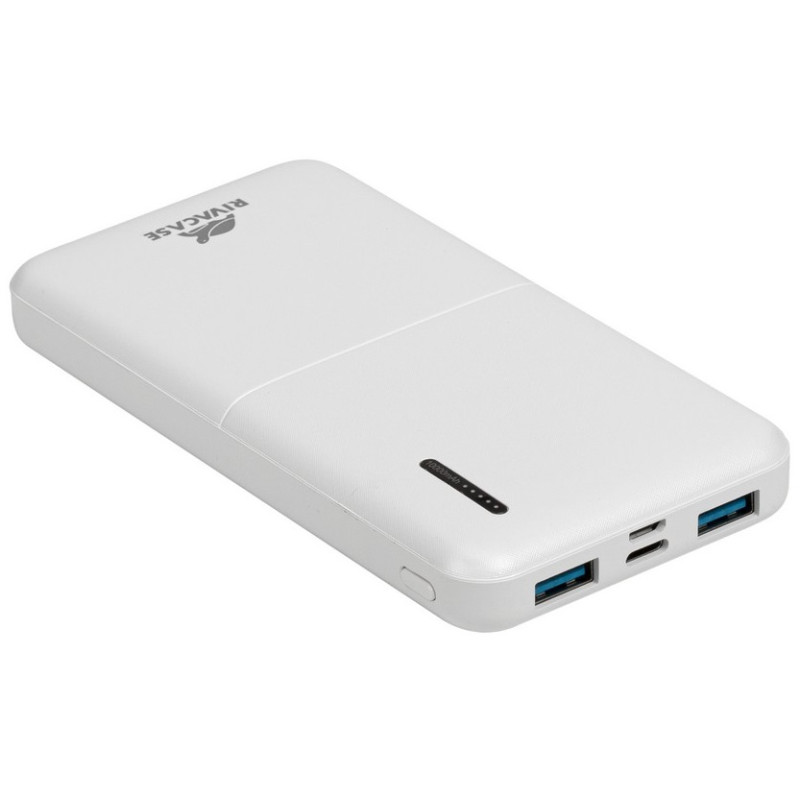 Універсальна мобільна батарея Rivacase Rivapower 10000mAh White (VA2532)