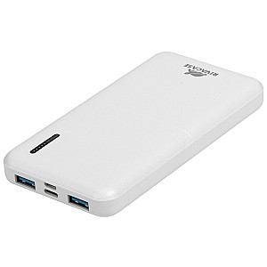 Універсальна мобільна батарея Rivacase Rivapower 10000mAh White (VA2532)