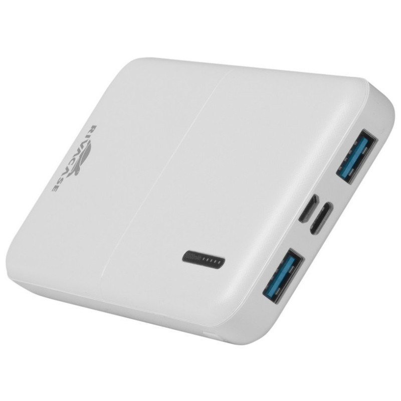 Універсальна мобільна батарея Rivacase Rivapower 10000mAh White (VA2532)