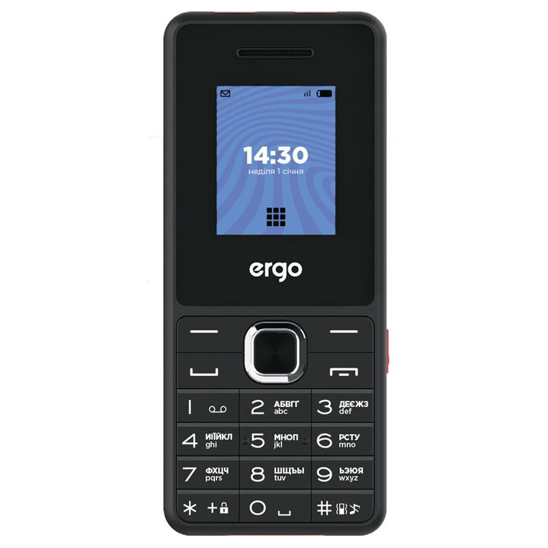 Мобiльний телефон Ergo E181 Dual Sim Black
