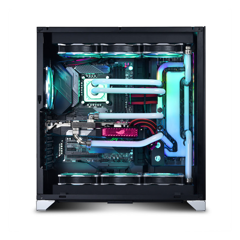 Корпус Lian Li O11 Dynamic XL (ROG) Silver (G99.O11DXL-A.00) без БЖ