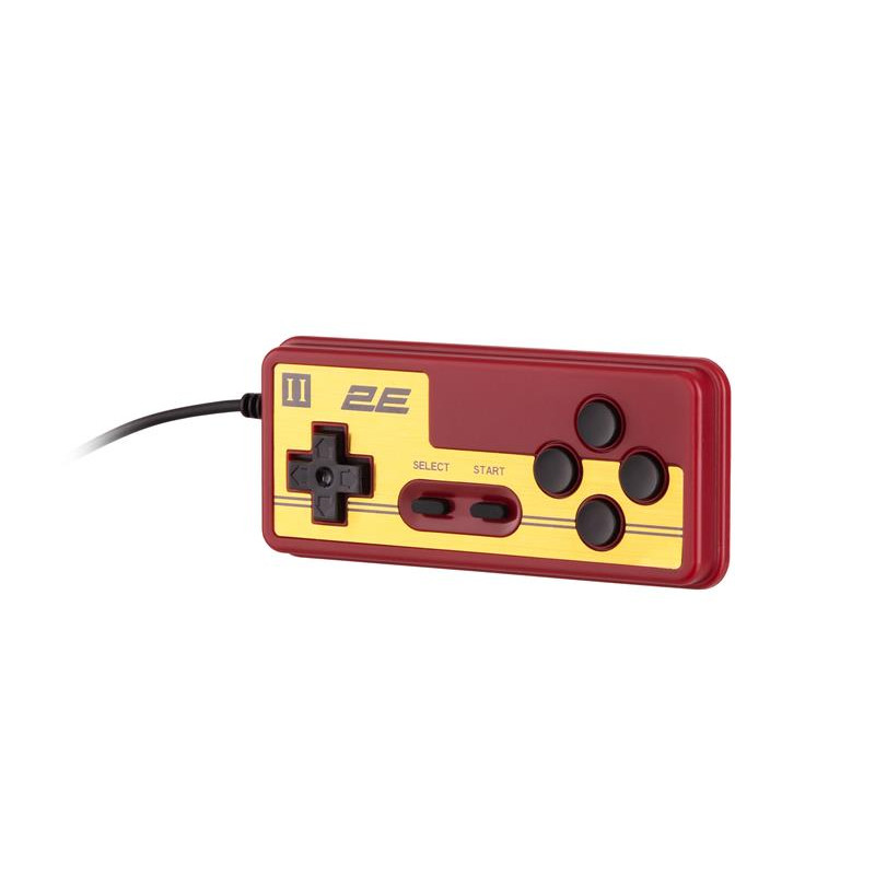 Ігрова приставка 2E 8bit AV з двома дротовими геймпадами (2E8BAVWD288)