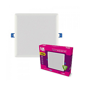 Світильник вбудований світлодіодний ELM Master 24W 6500К IP20 (26-0072)