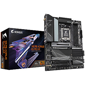 Материнська плата Gigabyte X670 Aorus Elite AX Socket AM5