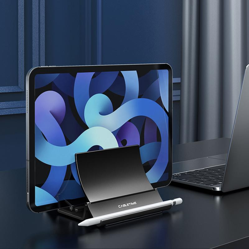 Підставка Cabletime для ноутбука чи планшета, телефона, вертикальна (CS15B)