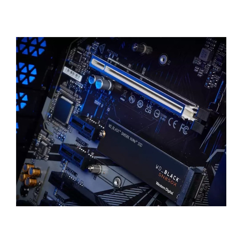 Накопичувач SSD 2TB WD Black SN850X M.2 2280 PCIe 4.0 x4 3D TLC (WDS200T2X0E)