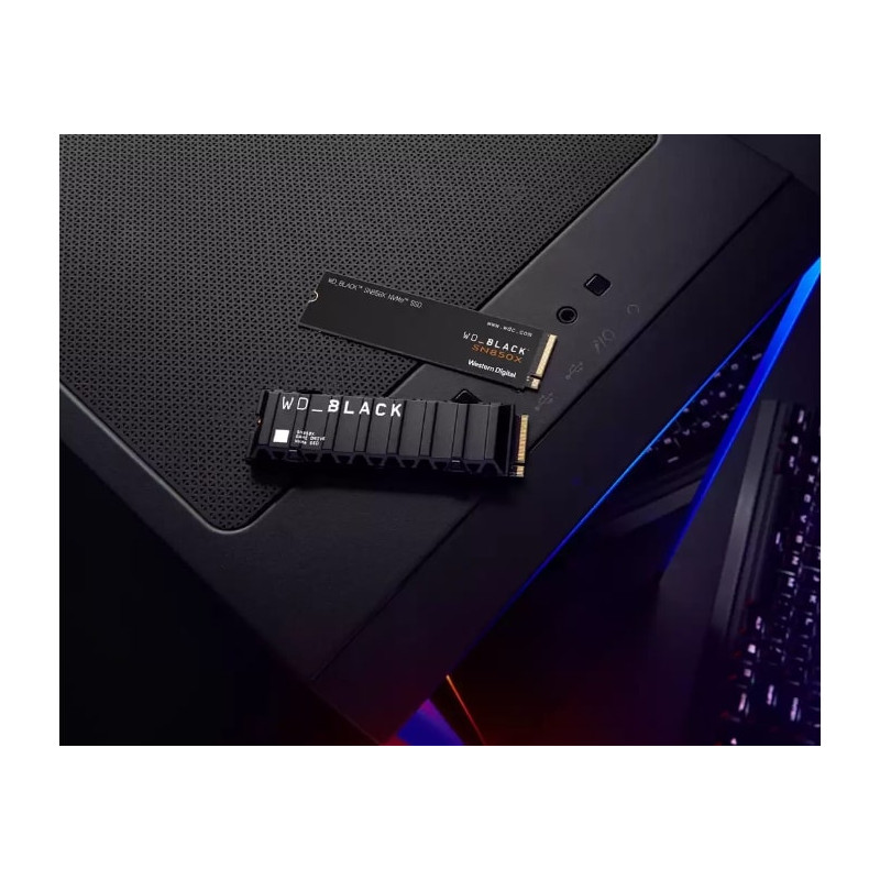 Накопичувач SSD 2TB WD Black SN850X M.2 2280 PCIe 4.0 x4 3D TLC (WDS200T2X0E)