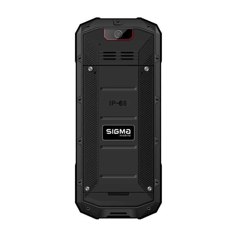 Мобільний телефон Sigma mobile X-treme PA68 Dual Sim Black/Red (4827798466520)