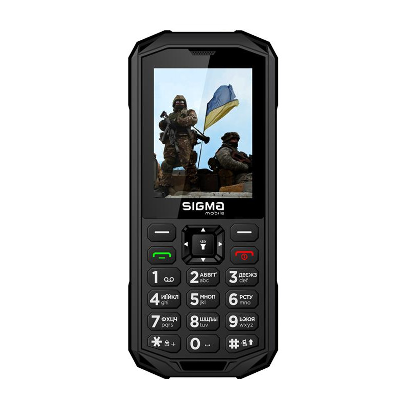 Мобільний телефон Sigma mobile X-treme PA68 Dual Sim Black (4827798466513)