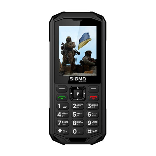 Мобільний телефон Sigma mobile X-treme PA68 Dual Sim Black (4827798466513)